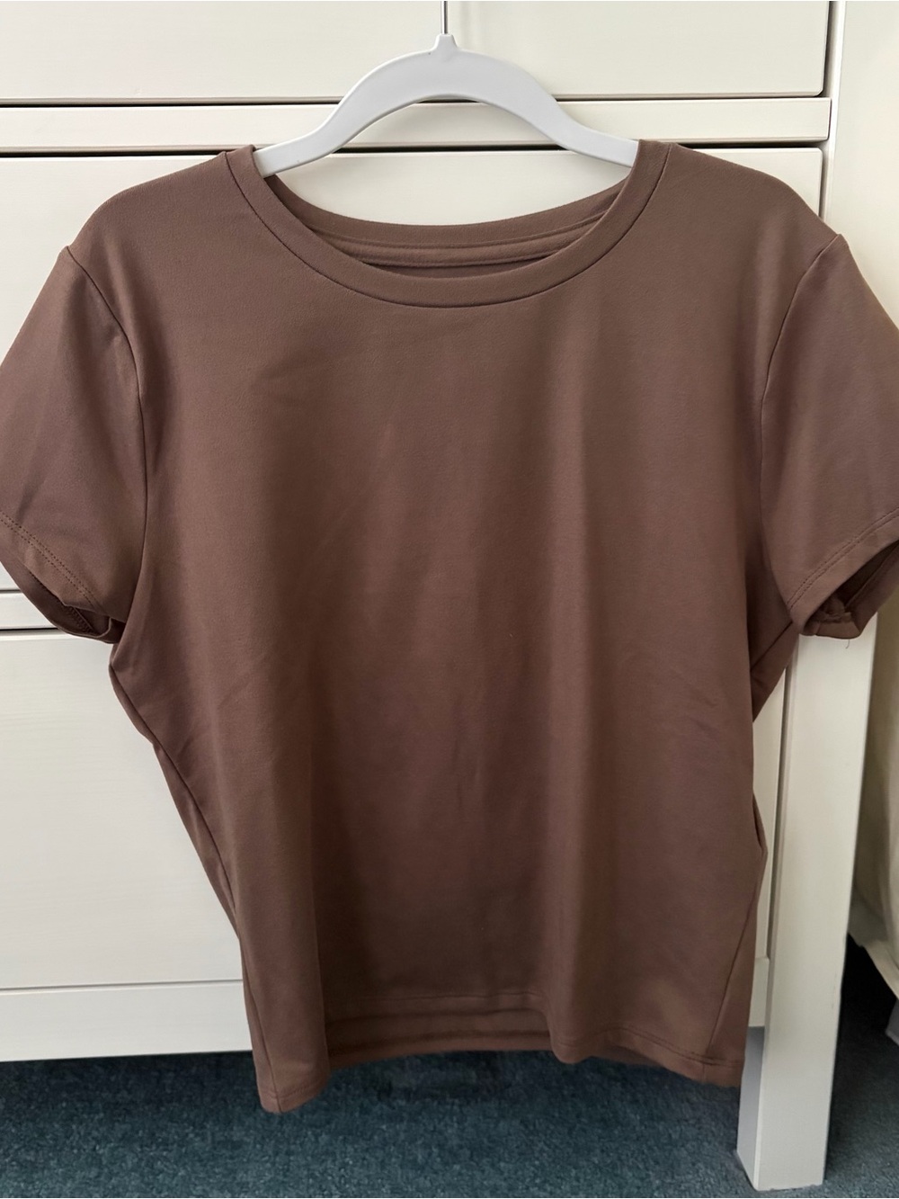 Hollister Cocoa Brown Classic Crewneck Tee
